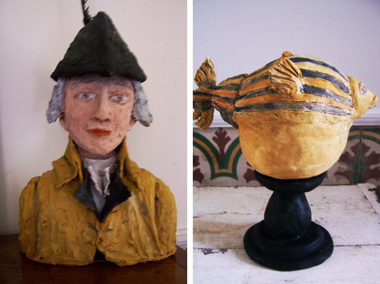 Laurence Lenglare,  sculptures, antiquités et décoration