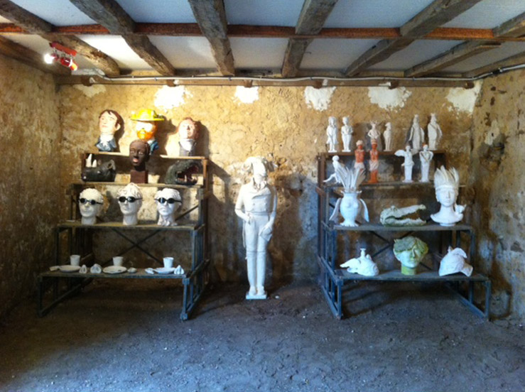 Laurence Lenglare,  sculptures, antiquités et décoration