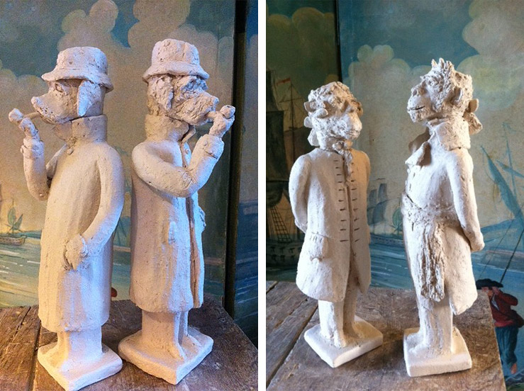 Laurence Lenglare,  sculptures, antiquités et décoration