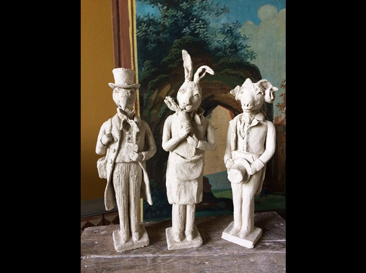 Laurence Lenglare,  sculptures, antiquités et décoration