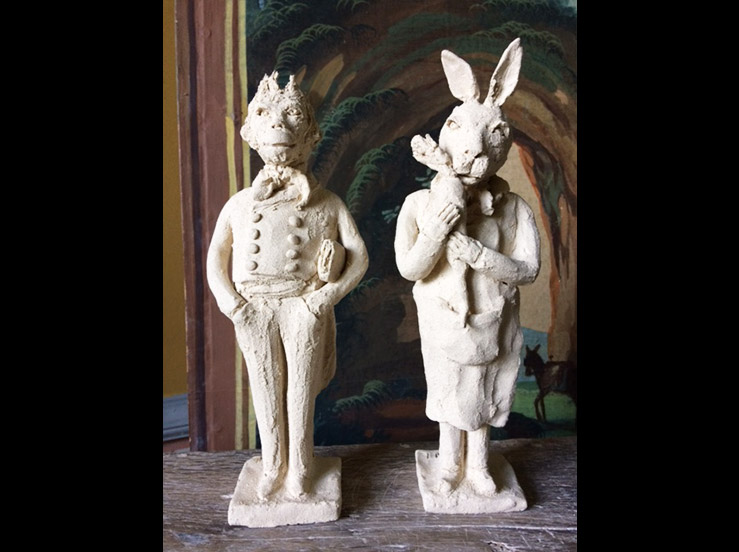 Laurence Lenglare,  sculptures, antiquités et décoration