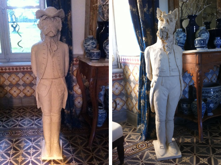 Laurence Lenglare,  sculptures, antiquités et décoration