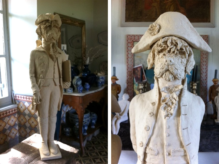 Laurence Lenglare,  sculptures, antiquités et décoration